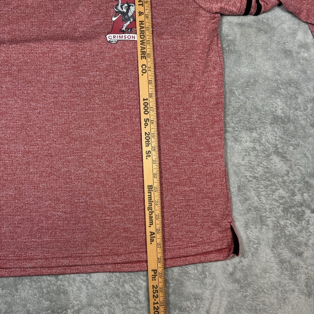 Nike Alabama Crimson Tide Turtleneck Shirt Red XL Womens Long Sleeve - Picture 5 of 7
